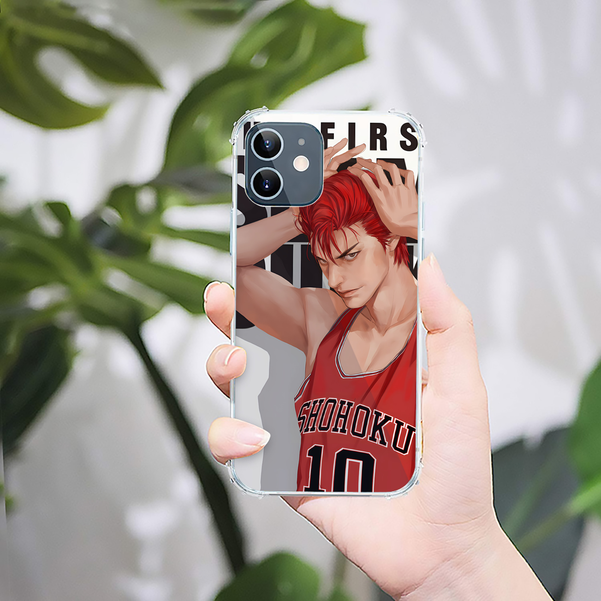 （画像用） SLAM DUNK／スラムダンク 【iPhone 12シリーズ対応】透明スマホケース（クリアソフトケース）